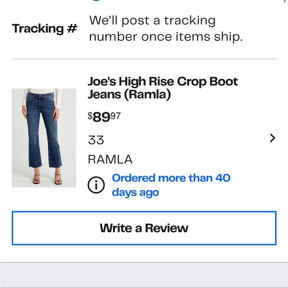 Joe’s High Rise Crop Boot Jeans - Picture 2 of 8